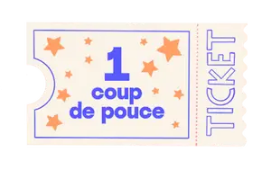 ticket coup de pouce