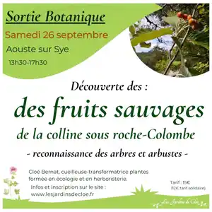 <p>Sortie Botanique</p>
