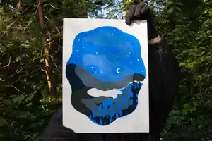 Les Fades - masque à découper