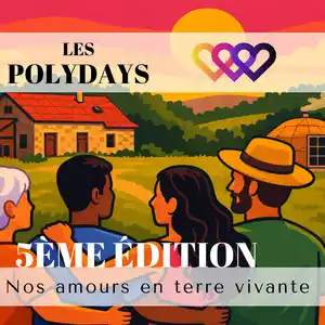 Affiche stage polyamour atelier événement