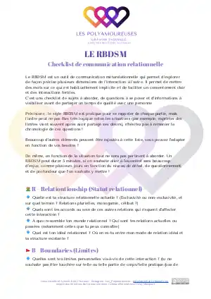 Communication polyamour relation ouverte